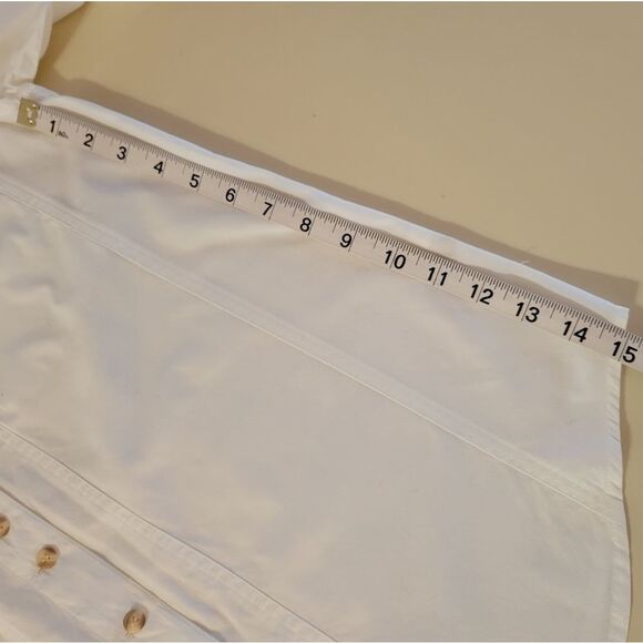 Boston Proper White Button Down Shirt - Picture 5 of 13